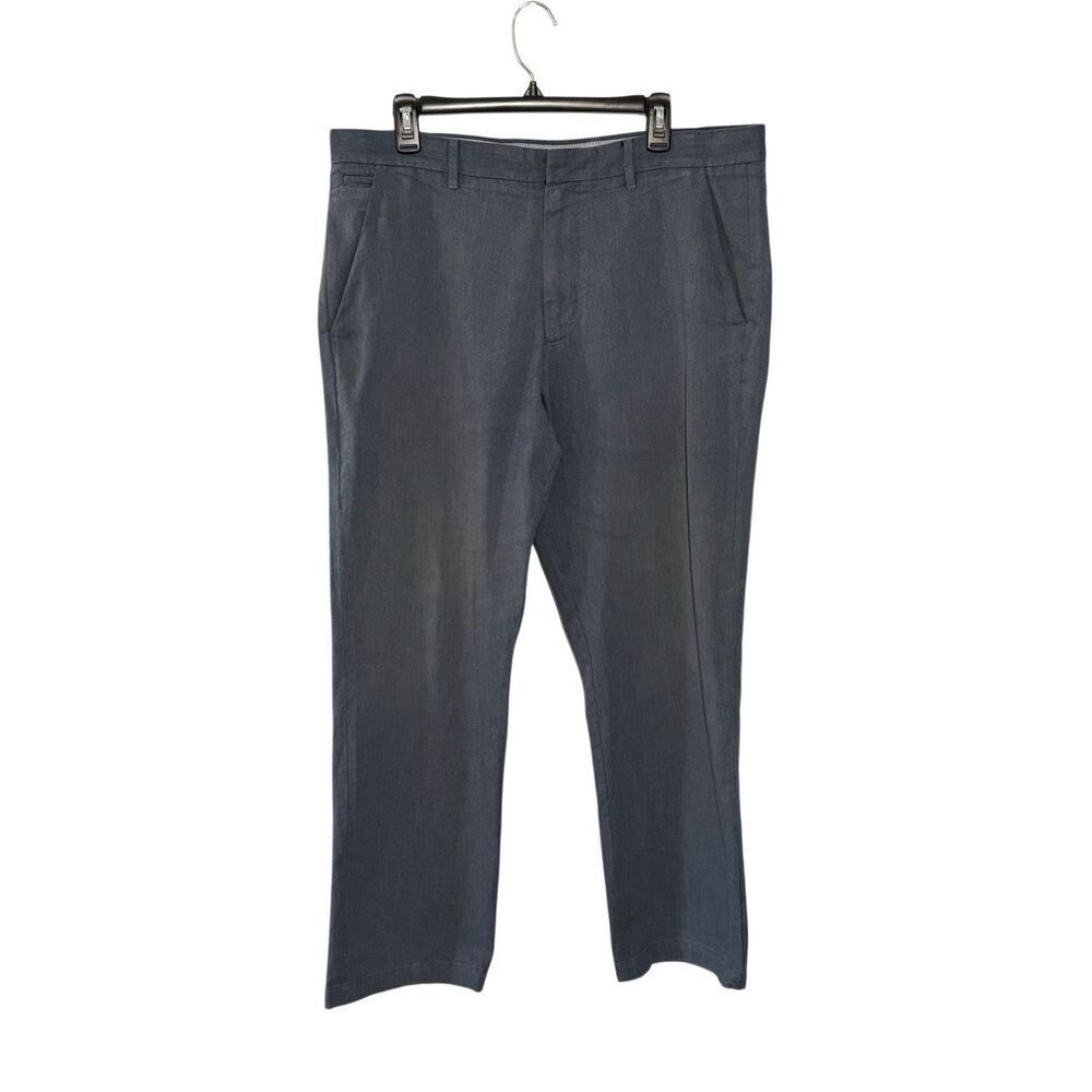 Banana Republic Straight Fit blue cotton chino pants - 36/32